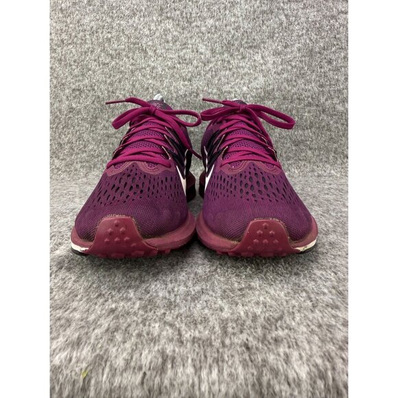 ✅Womens 7 Nike Air Zoom Winflo Running Shoes Athletic Sneakers Burgundy White - Picture 6 of 12